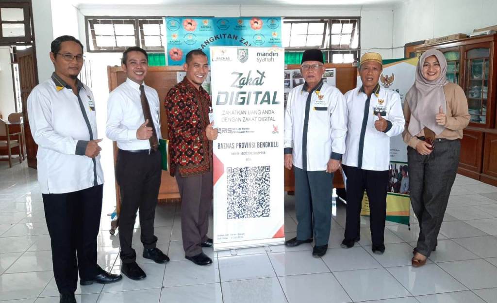 BAZNAS Provinsi Bengkulu Luncurkan QRIS Zakat Digital