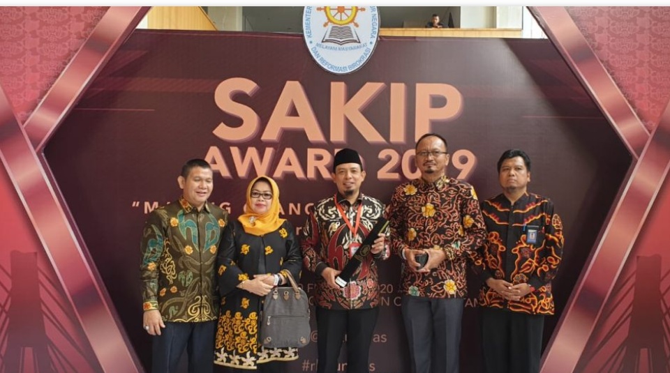 SAKIP Award, Pemkot Bengkulu Raih Predikat B