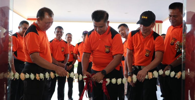 Kapolda Supratman Resmikan Mako Sat Brimob Polda Bengkulu