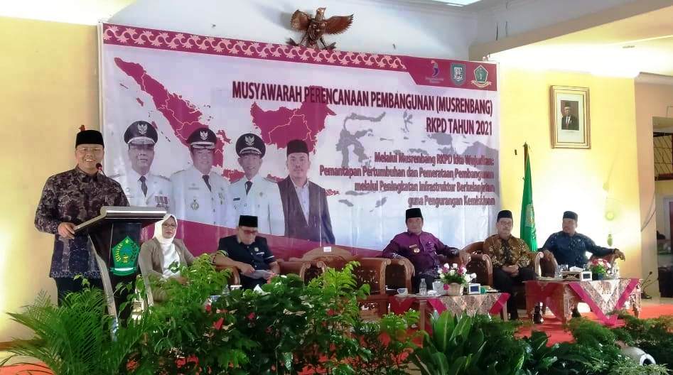 Musrembang Lebong, Gubernur Paparkan Progres Pembangunan Bengkulu
