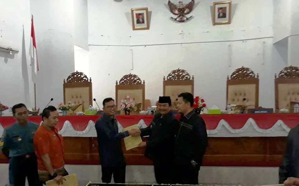 Paripurna DPRD Seluma, Sepakati Pembentukan Perda Tahun 2020