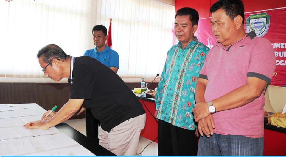 Penandatanganan Perjanjian Kinerja Kepala OPD Kabupaten Seluma Tahun 2020