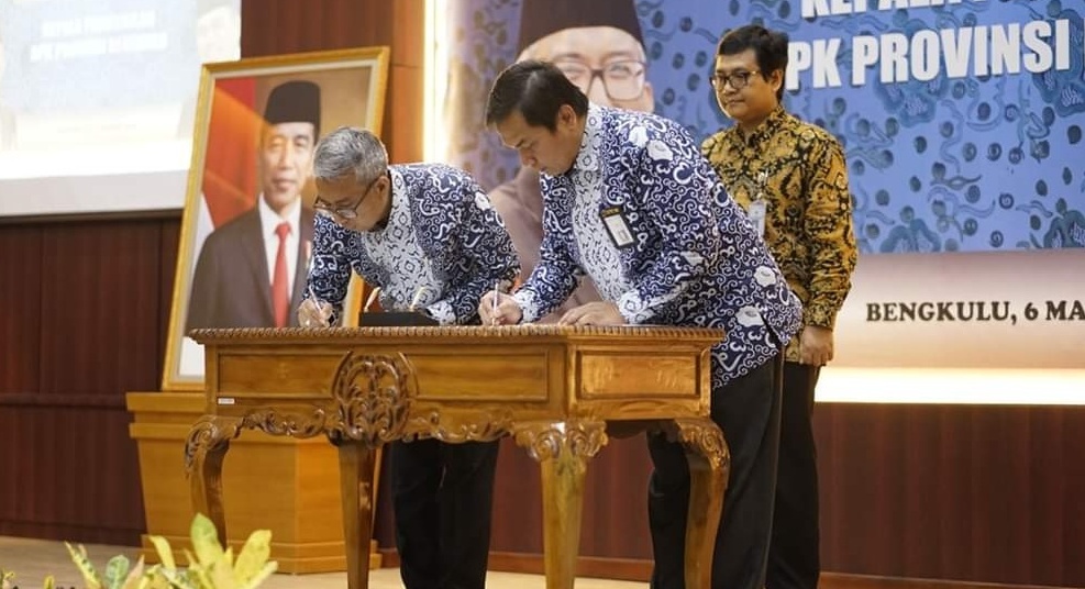 Andri Yogama Resmi Jabat Kepala BPK Perwakilan Bengkulu