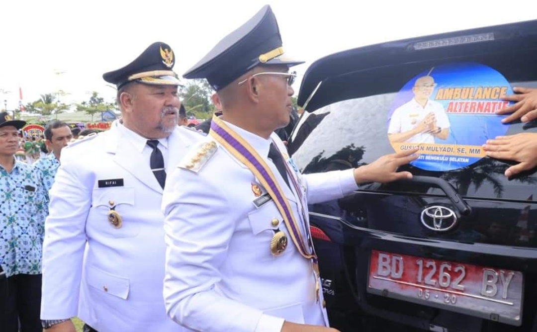 HUT Bengkulu Selatan, Bupati Gusnan Launching Program CINTA BS