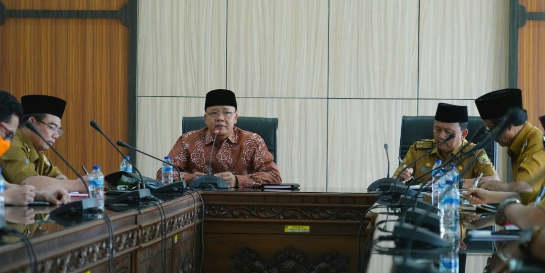 Gubernur Rohidin Tindaklajuti Arahan Presiden Terkait Antisipasi Penyebaran Covid-19