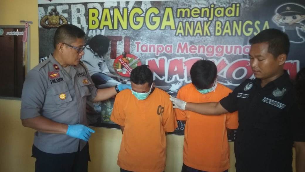 Edarkan Narkoba Jenis Sabu, Warga Seluma dan Kota Bengkulu Dibekuk Polisi