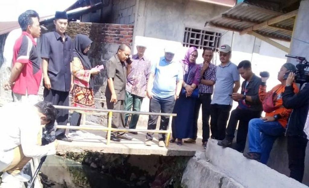 Komisi II DPRD Kota Bengkulu Bersama Dinas PUPR Sidak Infrastruktur