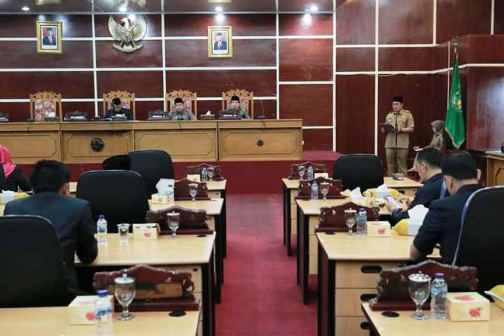 Paripurna DPRD Kota Bengkulu, Pengumuman dan Penetapan Propemperda Tahun 2020
