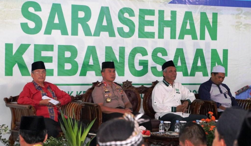 Sarasehan NU-Polda, Imbau Jaga Kerukunan Menyambut Demokrasi Pilkada 2020