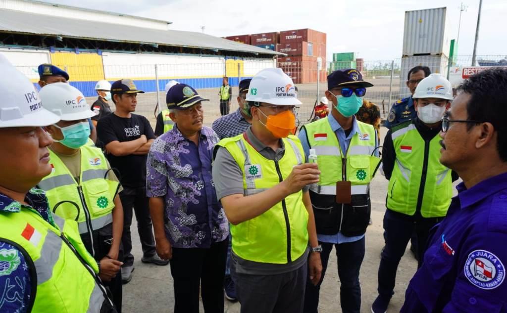 Sidak di Pelabuhan, Gubernur Rohidin Wajibkan Pelni Terapkan SOP Pencegahan Corona