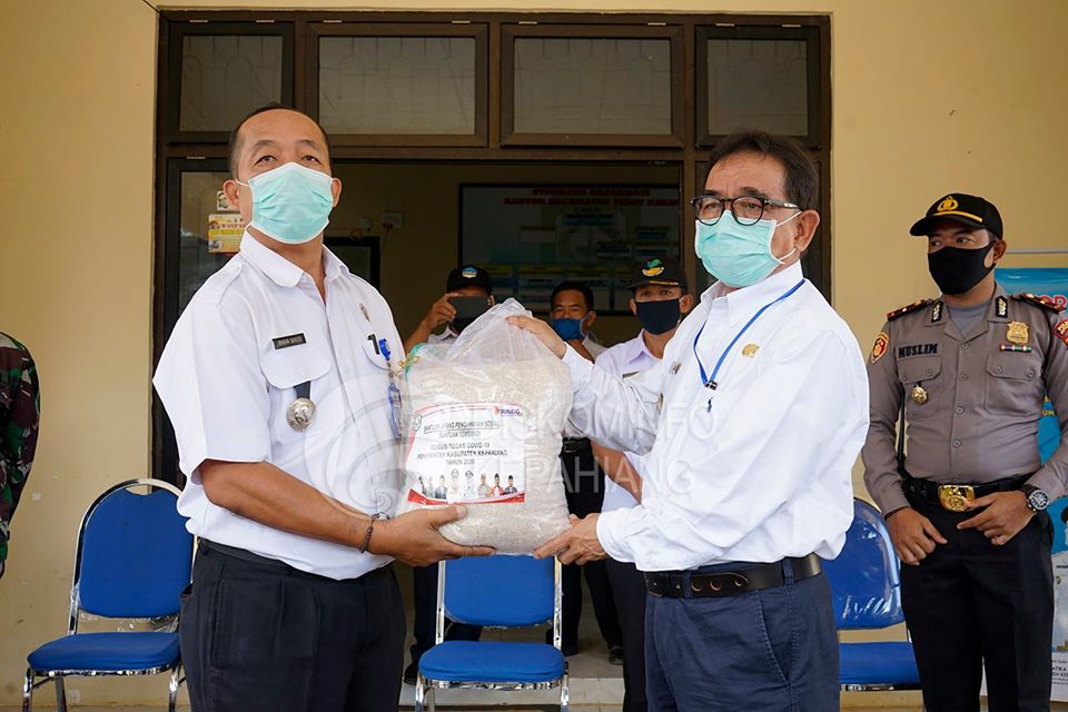 Pemkab Kepahiang Salurkan 1.518 Sembako Program Jaring Pengaman Sosial