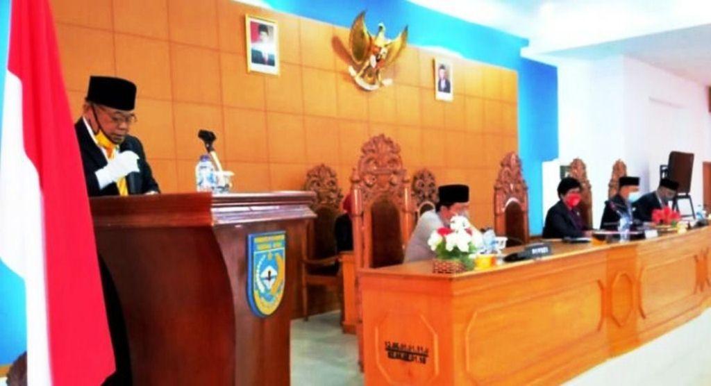 DPRD Bengkulu Utara Gelar Paripurna Penyampaian LKPJ Bupati TA 2019