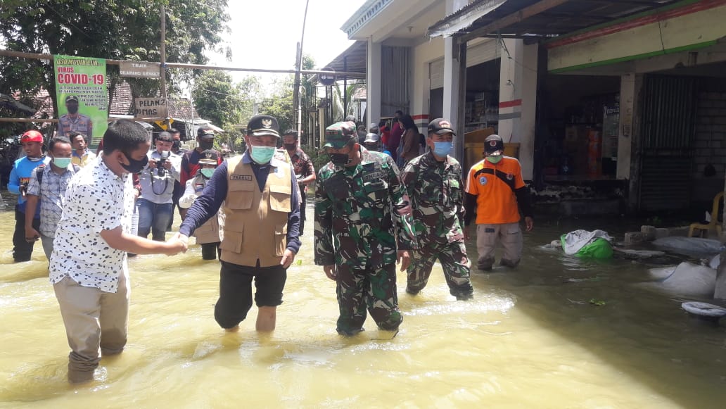 Ribuan Rumah di Lamongan Terendam Banjir
