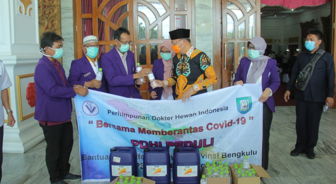 Tangani Covid-19, PDHI Beri Dukungan Pada Pemprov Bengkulu