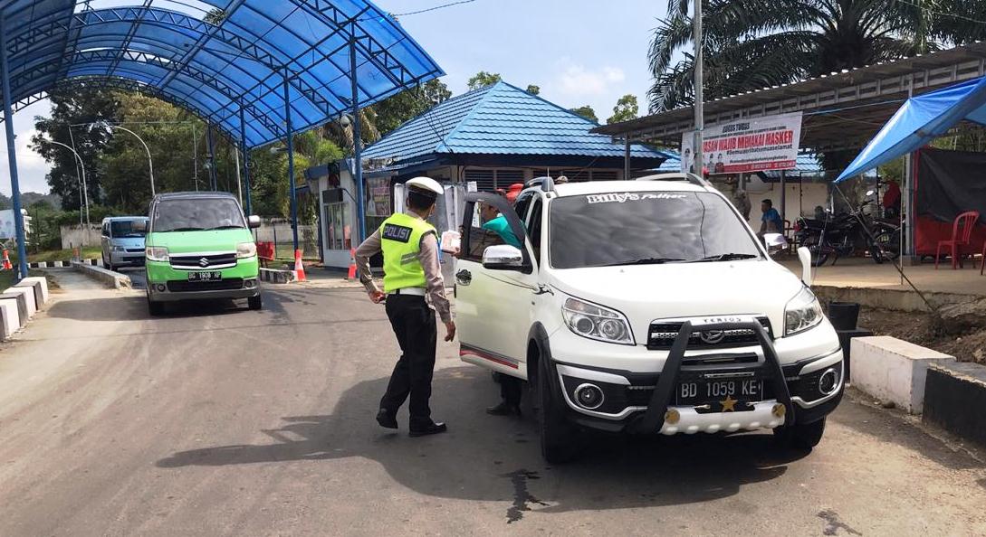 Dukung Kebijakan Larangan Mudik, Polda Bengkulu Mulai Gelar Operasi Ketupat 2020