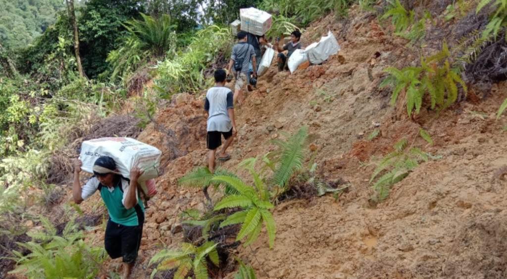 Akses Lebong Tandai Lumpuh