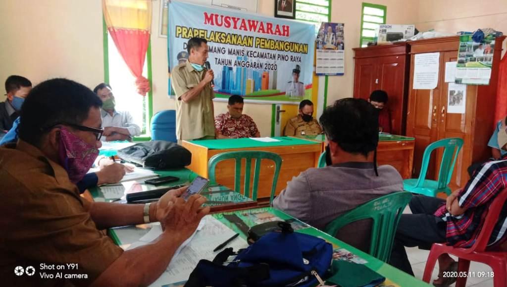 Pemdes Kemang Manis Gelar Musdes Khusus Validasi Penerima BLT