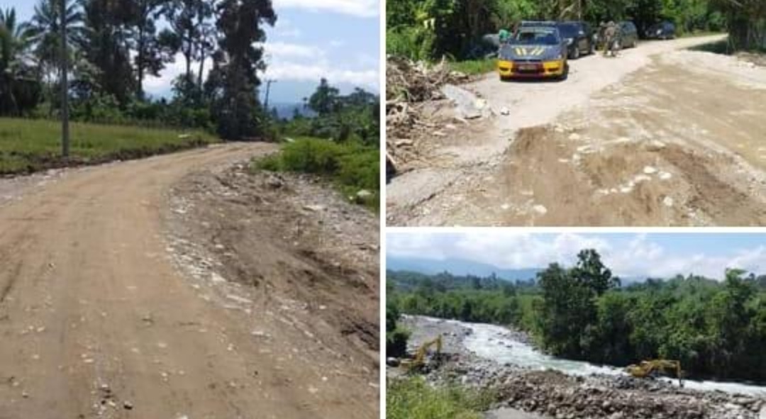 Sempat Terputus, Jalan Lintas Seginim-Kedurang Sudah Bisa Dilalui