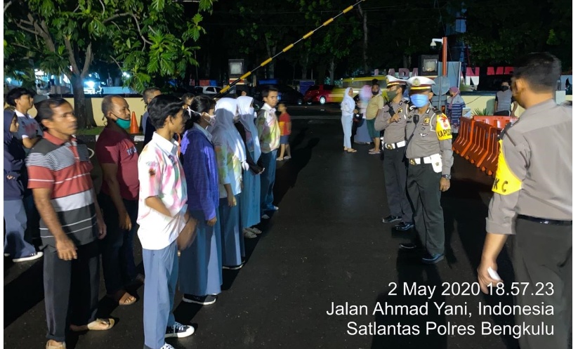 Konvoi di Tengah Pandemi, 57 Pelajar dan 42 Motor Diamankan