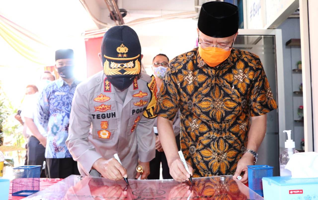 Polda Bengkulu Launching Samsat Self Service