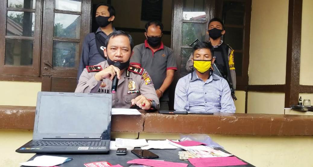 Jadi Bandar Judi Online, Pria di Lebong Ditangkap