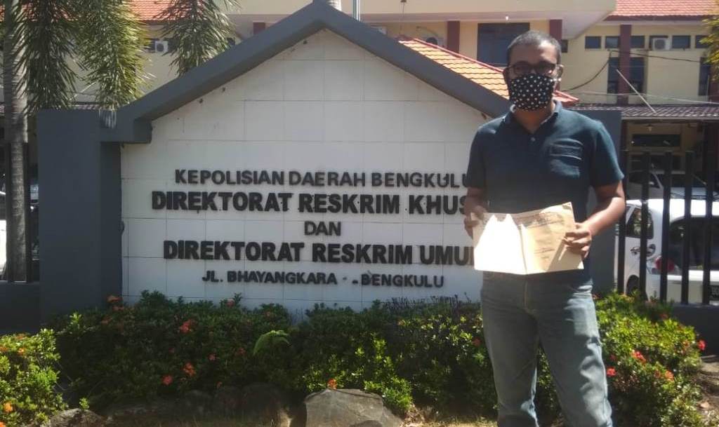 Kepala Sekolah SDN 033 Kerkap Dilapor ke Polda Bengkulu