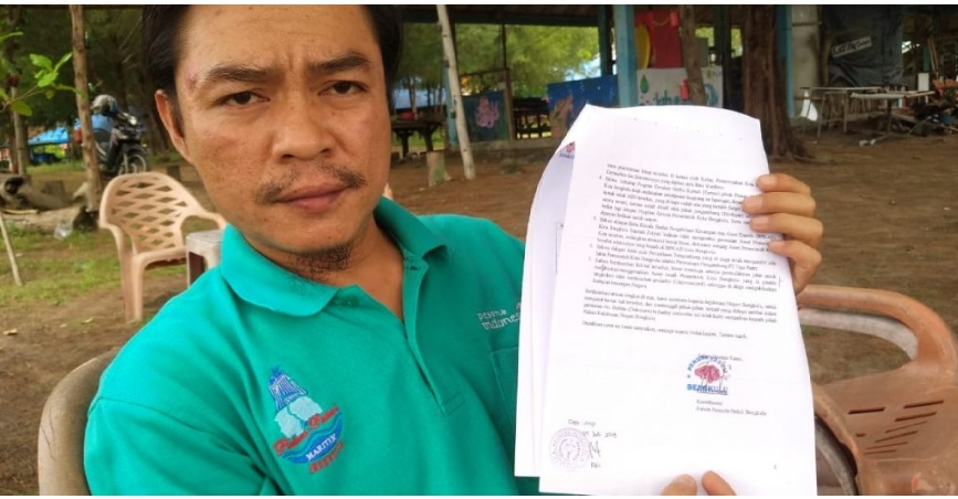 Korupsi Lahan Pemkot Mandek, Aktivis FPPB Datangi Kajari