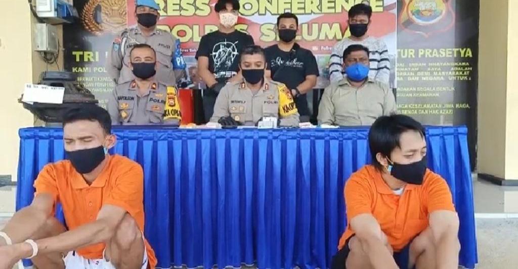 Polres Seluma Berhasil Bekuk 2 Pengedar Narkoba