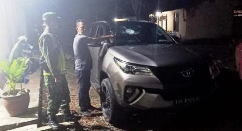 Mobil Anggota DPRD Bengkulu Utara Dilempar Batu OTD