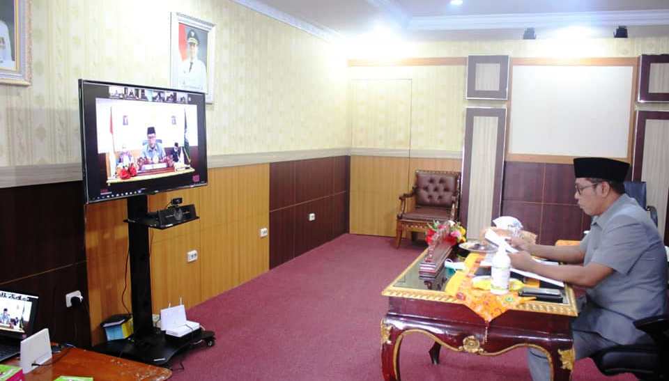 Paripurna DPRD secara Virtual, Pemprov Bengkulu Ajukan Perubahan Status PD Bimex