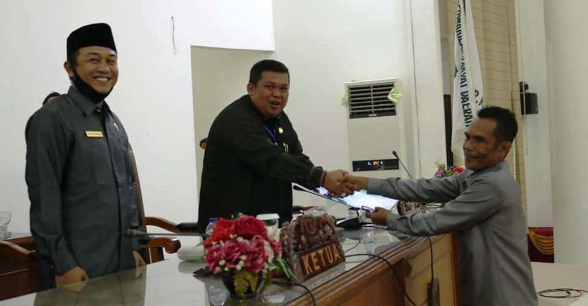 Tindaklanjuti LHP BPK, DPRD Kepahiang Gelar Paripurna Pembentukan Panitia Kerja