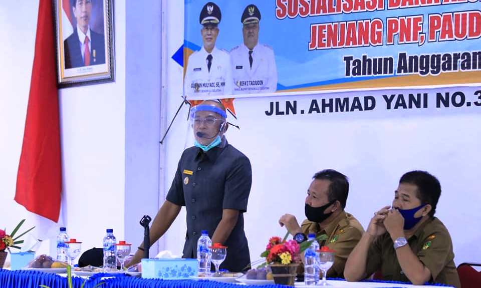Bupati Gusnan Minta Percepat Pencairan DAK Fisik 2020