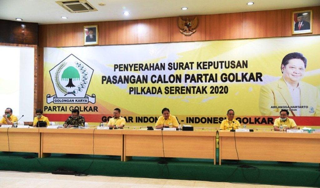 DPP Partai Golkar Tunjuk Hidayat-Nata Maju Pilkada Kepahiang