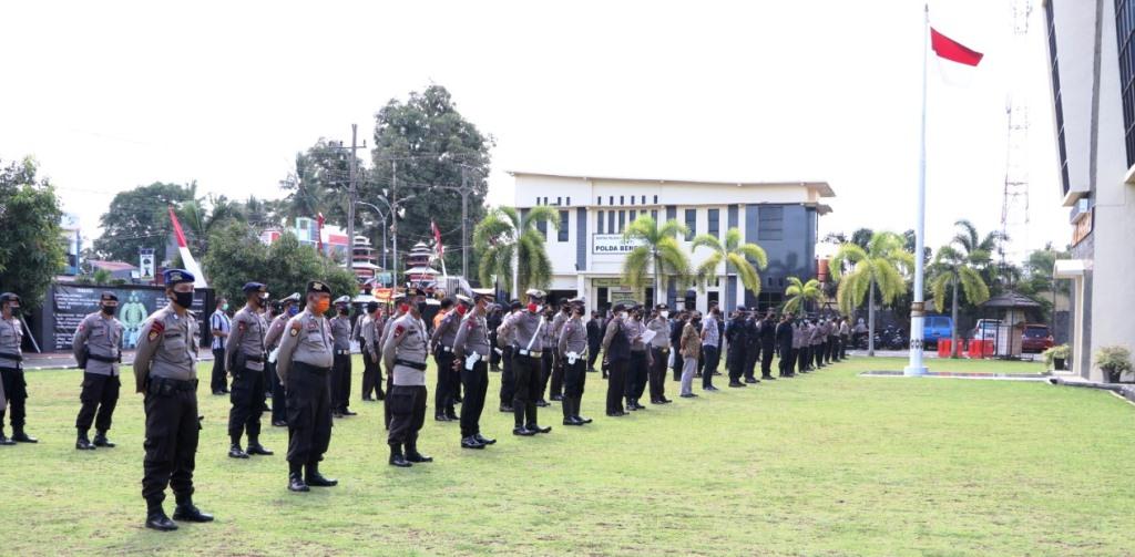 Era New Normal, Polda Bengkulu Kerahkan Personil Tanggulangi Covid-19