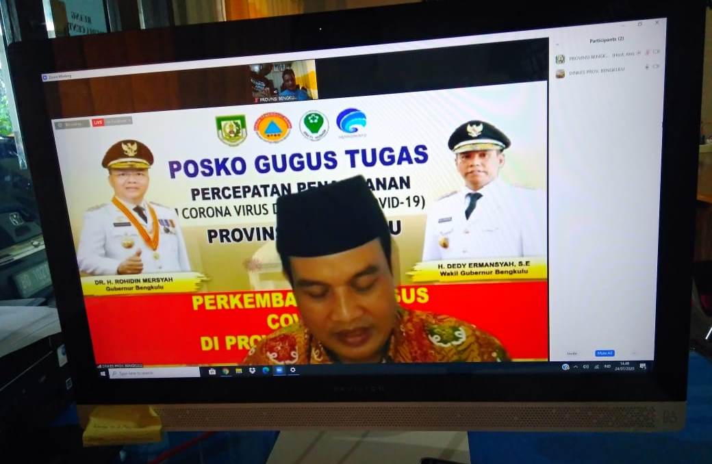 Update COVID-19 Bengkulu: Penambahan 4 Kasus, Total 200 Kasus Positif