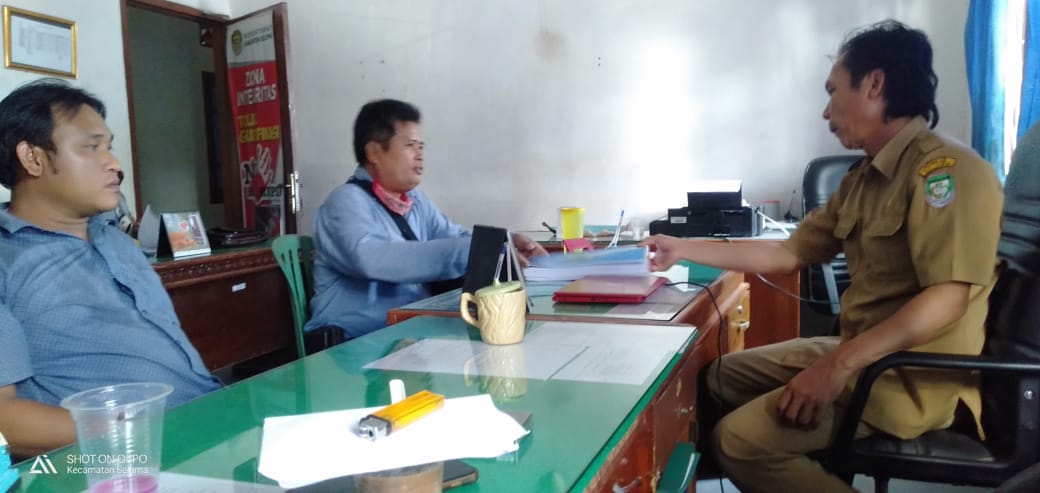 Masyarakat Desa Padang Kuas Surati Dinas PMD Minta Audit Dana Desa