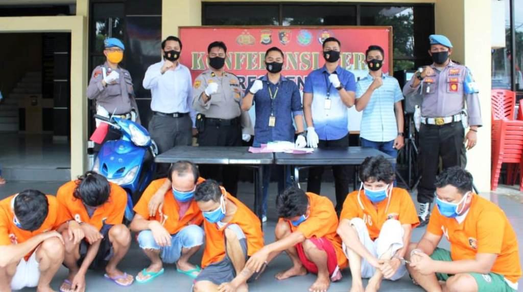 Ungkap Tindak Pidana, Sepekan 7 Terduga Pelaku Berhasil Diamankan Polres Bengkulu