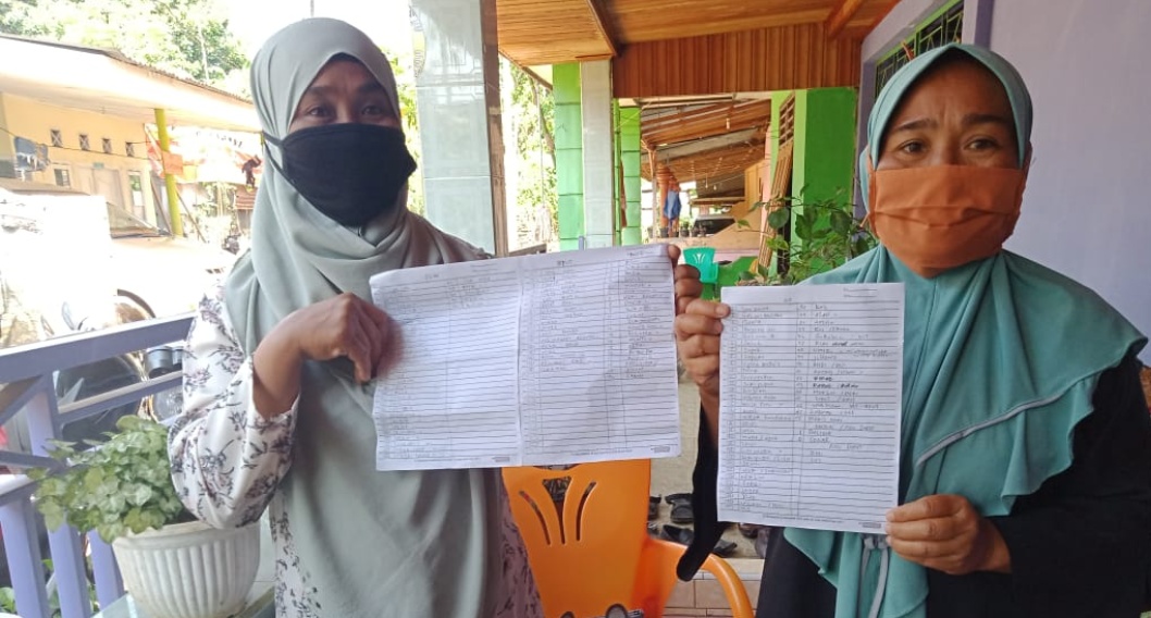 Warga Desa Durian Amparan Kecewa BLT Tak Tepat Sasaran