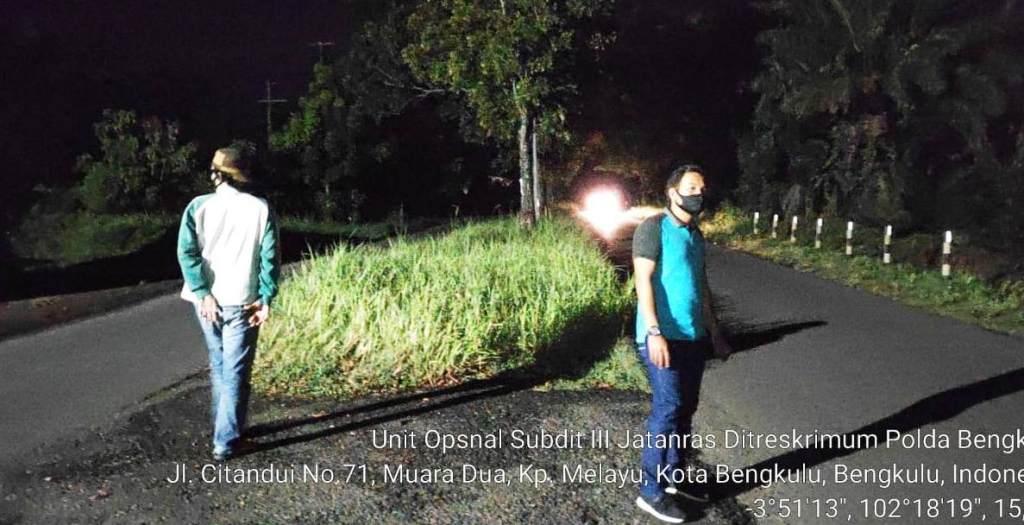 Ciptakan Situasi Aman, Tim Jatanras Polda Bengkulu Gencar Lakukan Patroli