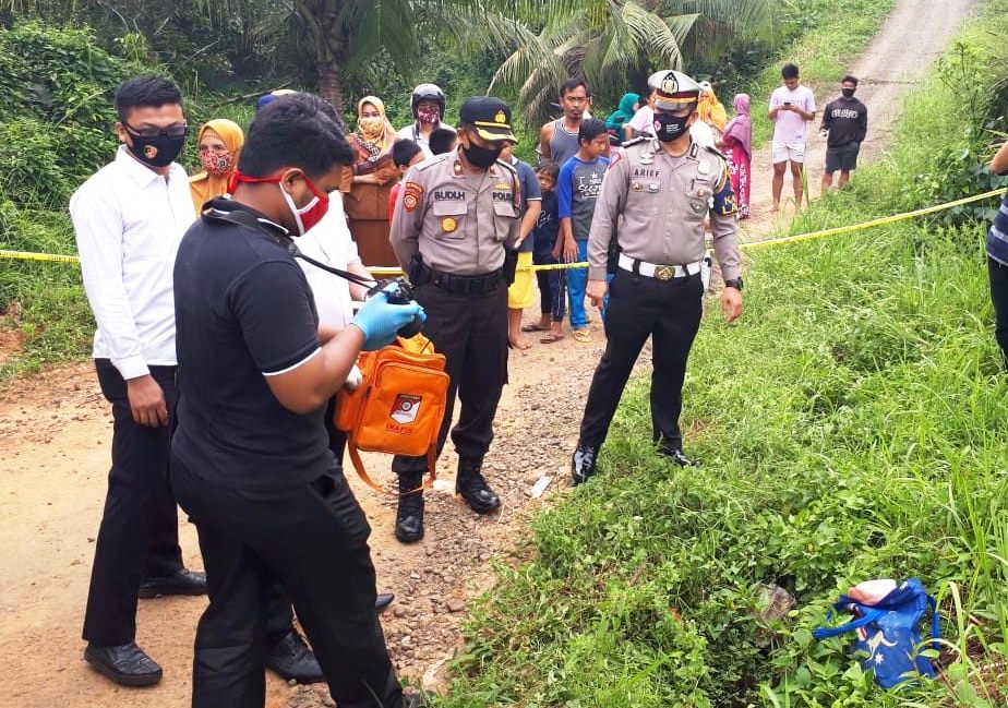Penemuan Mayat Bayi Dalam Tas, Polisi Gelar Olah TKP