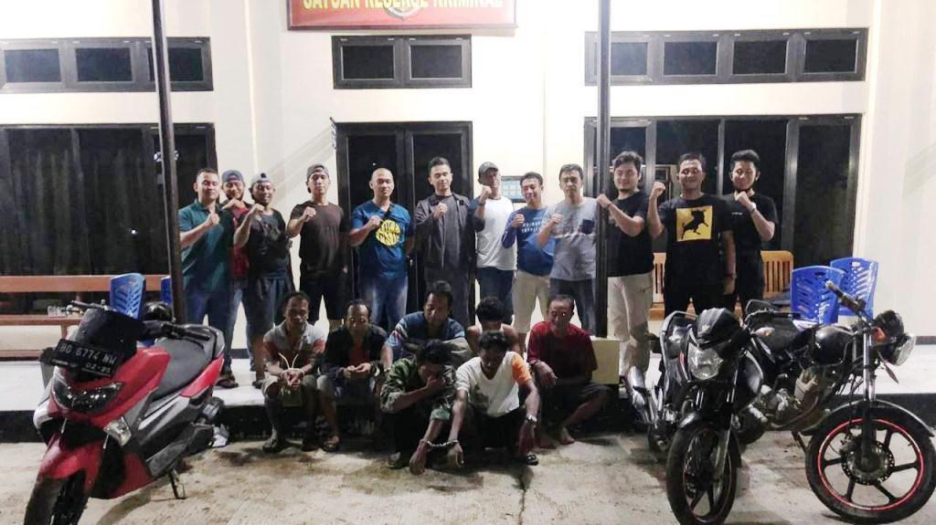 Polres Mukomuko Berhasil Ungkap Kasus Perjudian, Tujuh Pelaku Ditangkap