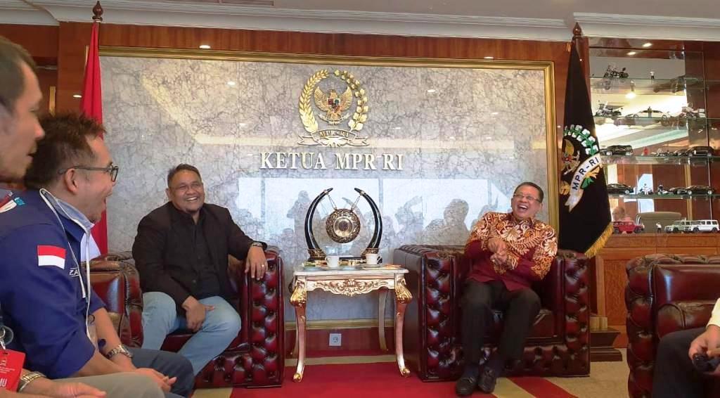 Ketua MPR RI Sambut Hangat Kunjungan JMSI