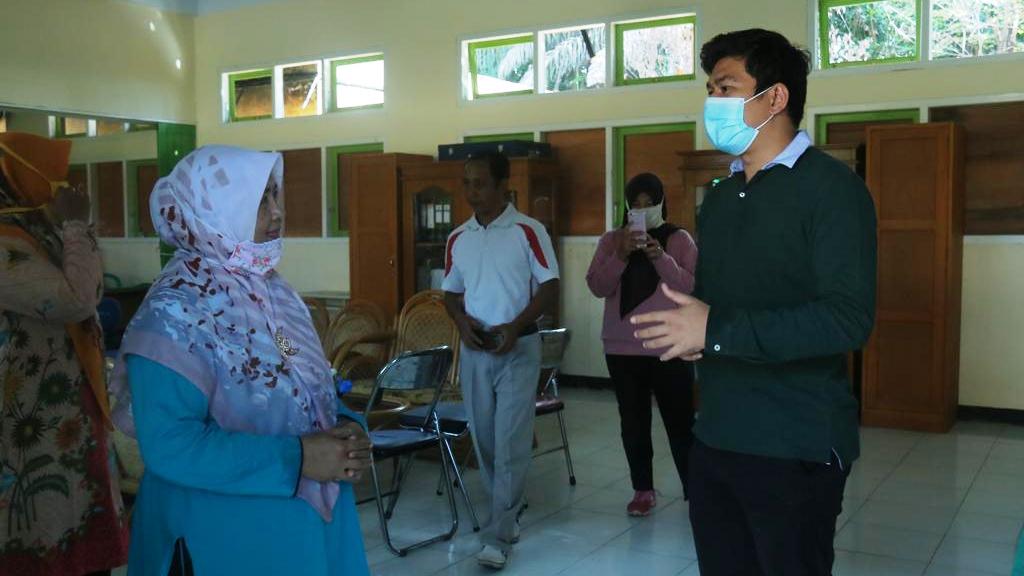 Wabup Arie Tinjau Kesiapan Sekolah Menuju Adaptasi Kebiasaan Baru