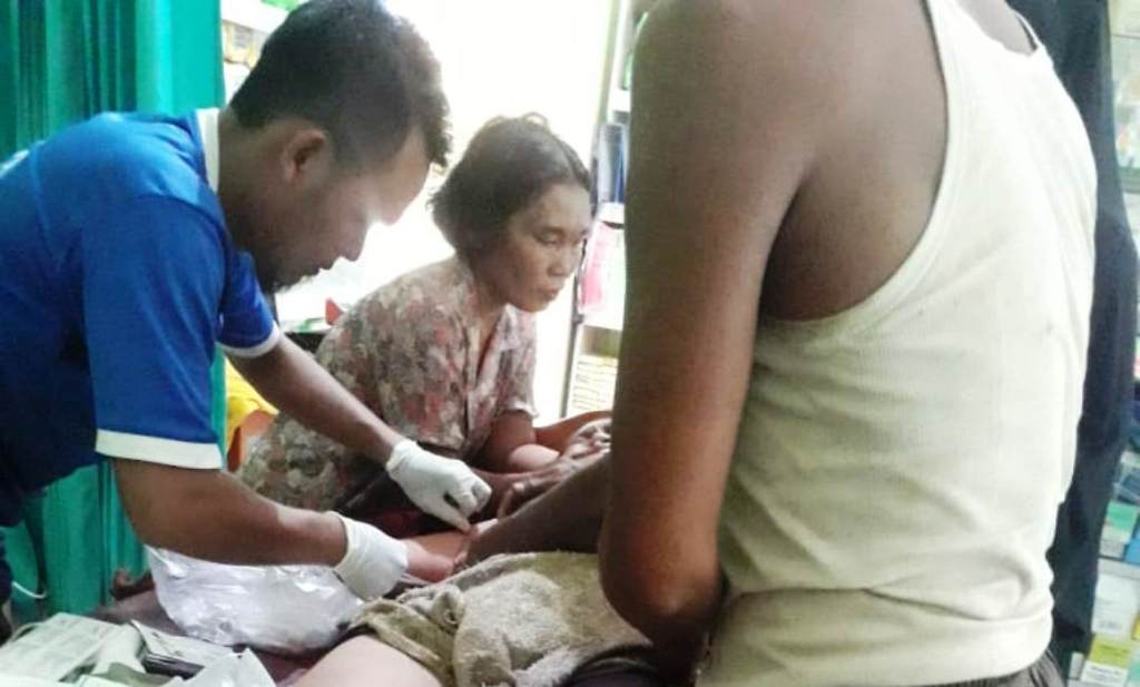 Warga Sendawar Nyaris Tewas Diseruduk Babi Hutan