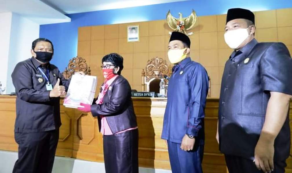 Paripurna DPRD Bengkulu Utara, Bupati Sampaikan LKPJ APBD TA 2019