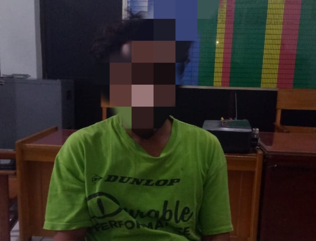 Simpan Ganja di Dapur, Warga Teluk Segara Diciduk Polisi