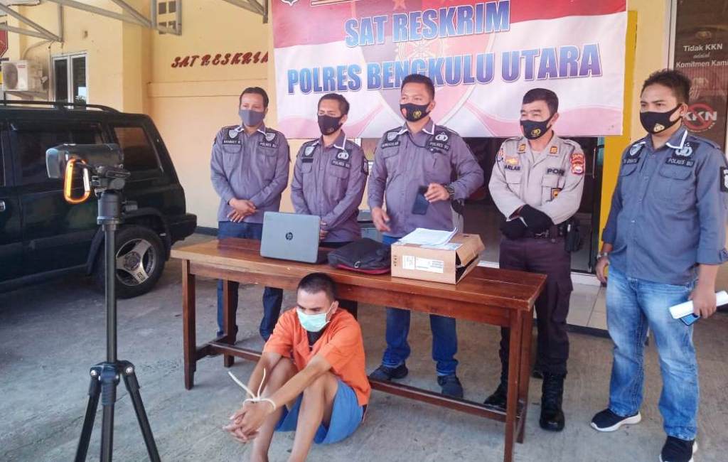Bobol Sekolah, Mantan Siswa di Bengkulu Utara Diringkus Polisi