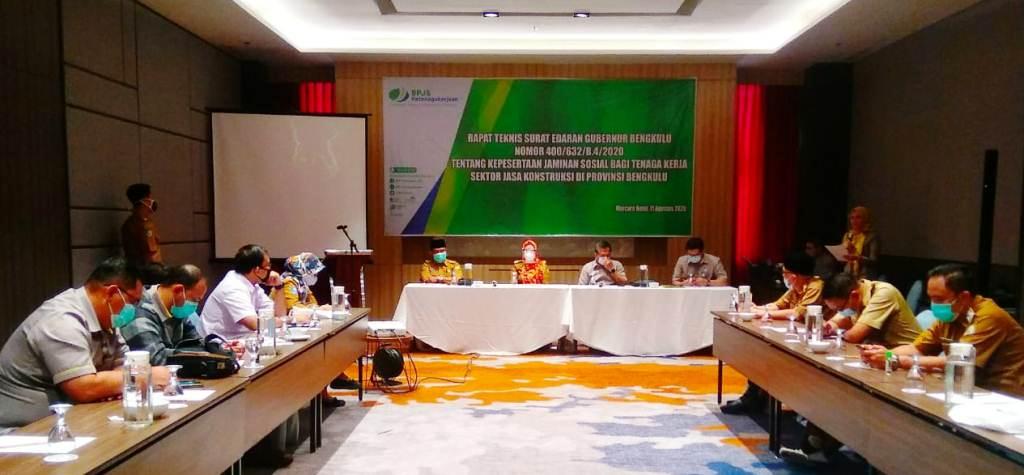 Gubernur Bengkulu Keluarkan SE Jaminan Sosial untuk Perkerja Kontruksi