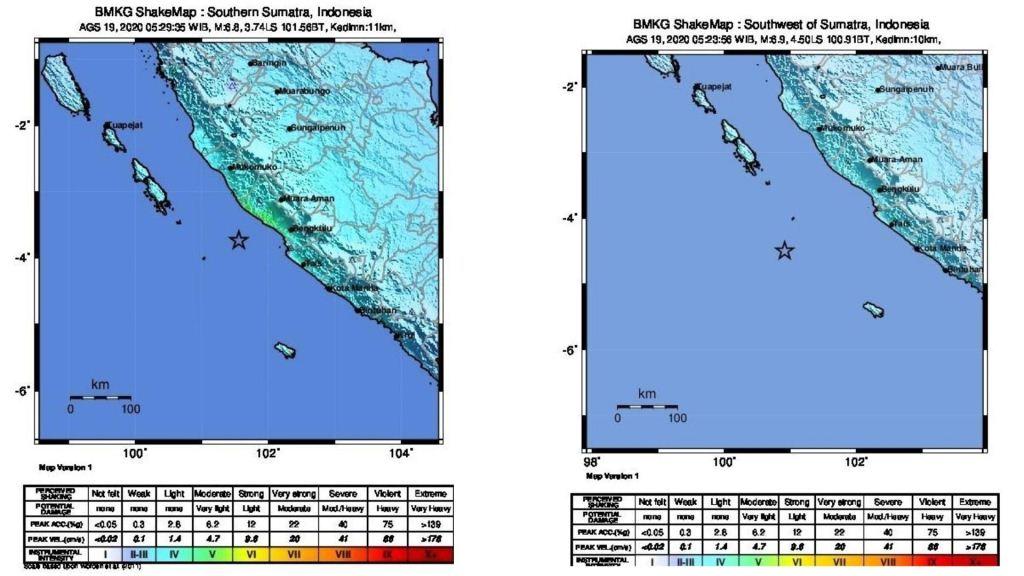 Gempa Bumi Doublet Guncang Bengkulu, Ini Penjelasan BMKG
