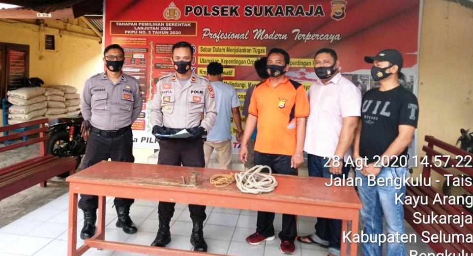 Polsek Sukaraja Tangkap Dua Pelaku Curnak